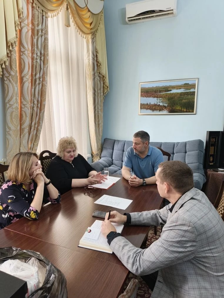 Рабочая встреча с руководством ГБУК АО «Астраханский государственный объединенный историко-архитектурный музей-заповедник»